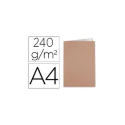 Subcarpeta kraft Liderpapel Din A4 marron con interior blanco