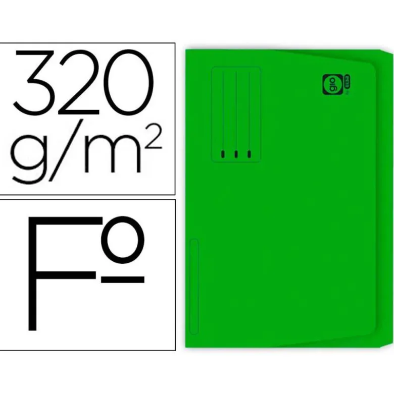 Subcarpeta Pocket Gio folio color verde