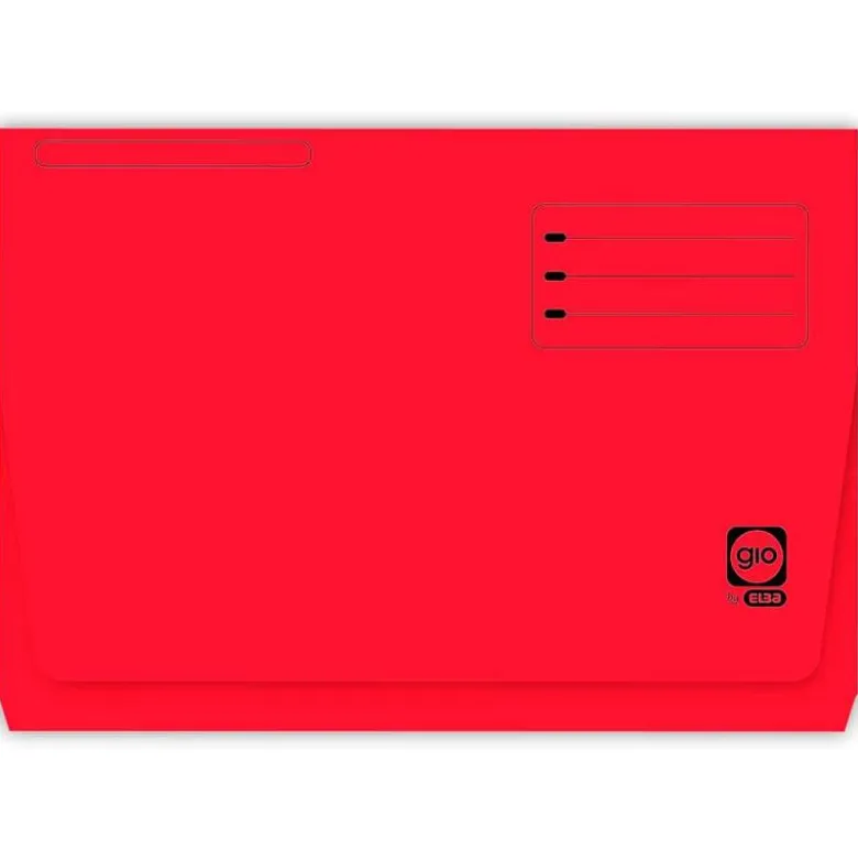 Subcarpeta Pocket Gio folio color rojo