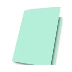 Subcarpetas de cartulina Gio folio verde pastel 180 g/m2