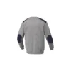 SUDADERA DELTAPLUS SWEAT OLINO CON REFUERZO EN ESPALDA Y CODOS GRIS TALLA 3XL