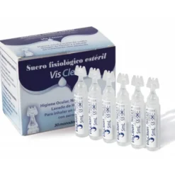 SUERO FISIOLOGICO ESTERIL VISCLEAN MONODOSIS 5 ML CAJA DE 30 UNIDADES