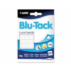 Sujetacosa masilla adhesiva marca Bostik blu tack