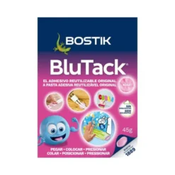 SUJETACOSA MASILLA BOSTIK BLU TACK ROSA BLISTER DE 45 GR