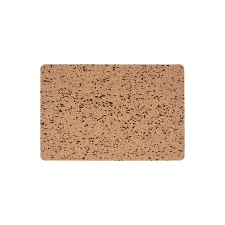 TABLERO CORCHO SIN MARCO BI-OFFICE ECO DOBLE CARA CON GOMA EVA NEGRA 600X400 MM