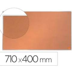 TABLERO DE ANUNCIOS NOBO IMPRESSION PRO CORCHO FORMATO PANORAMICO 32" 710X400 MM