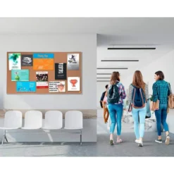 TABLERO DE ANUNCIOS NOBO IMPRESSION PRO CORCHO FORMATO PANORAMICO 32