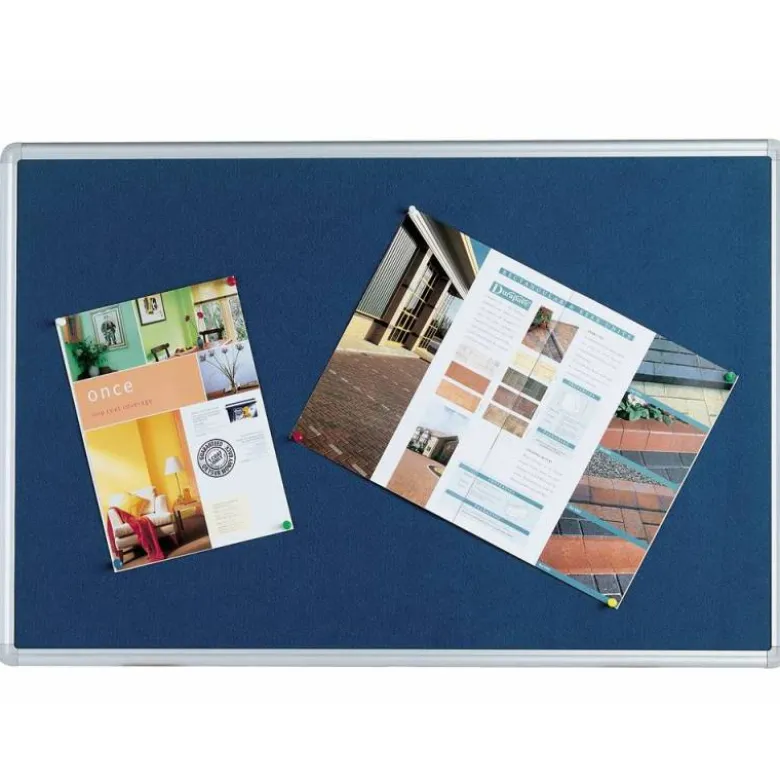 Tablero de anuncios mural de fieltro Q-Connect