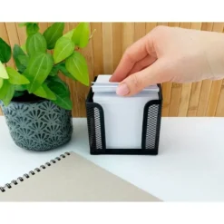 Taco de notas Liderpapel encolado 500+75 hojas