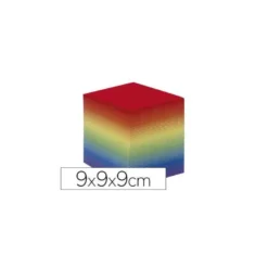 Taco de papel marca Quo Vadis encolado arco iris