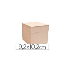 Taco papel reciclado 70 grs. -92x102-sin encolar-1000 hoj.-