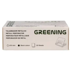 TALADRADOR GREENING METALICO NEGRO CAPACIDAD 20 HOJAS