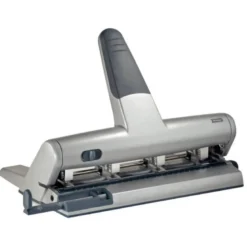 Taladrador Petrus 514 plata capacidad para 30 hojas