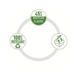 TALADRADOR PETRUS 85 RECYCLE NEGRO CAPACIDAD 25 HOJAS