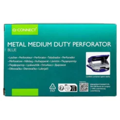 TALADRADOR Q-CONNECT KF14218 AZUL ABERTURA 2 MM CAPACIDAD 20 HOJAS