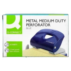 TALADRADOR Q-CONNECT KF14218 AZUL ABERTURA 2 MM CAPACIDAD 20 HOJAS