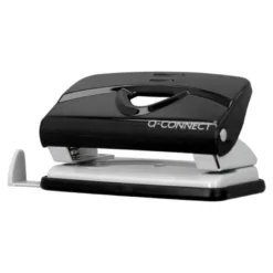 TALADRADOR Q-CONNECT KF14214 NEGRO ABERTURA 1 MM CAPACIDAD 10 HOJAS