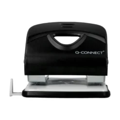 TALADRADOR Q-CONNECT KF14220 NEGRO ABERTURA 2,7 MM CAPACIDAD 30 HOJAS