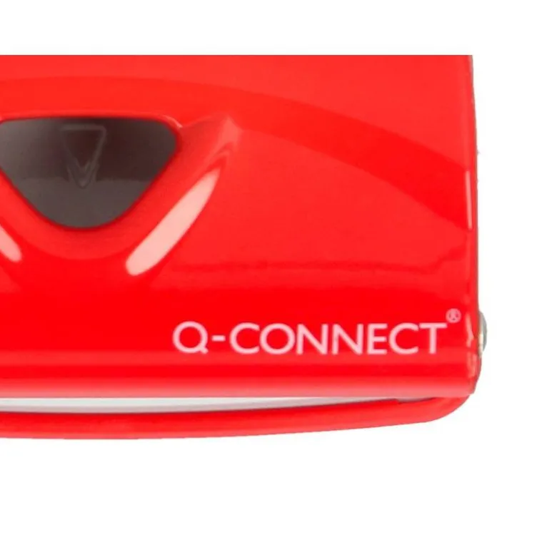 TALADRADOR Q-CONNECT KF14216 ROJO ABERTURA 1 MM CAPACIDAD 10 HOJAS