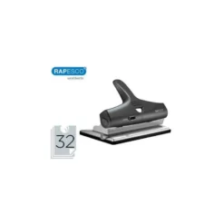 Taladrador Rapesco alu 95 ajustable capacidad 32 hojas