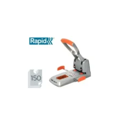Taladrador Rapid HDC150 Supreme color metalico capacidad para 150 hojas