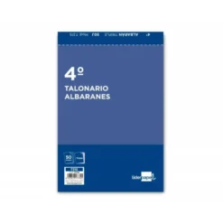 Talonario liderpapel albaran cuarto original y dos copias t315