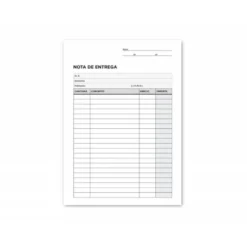 Talonario liderpapel entregas cuarto original y 2 copias t326