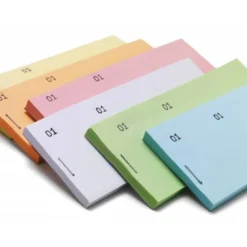 Talonario liderpapel mostrador 60x145 mm tl04 naranja con matriz