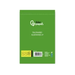 Talonario liderpapel albaran cuarto original t115