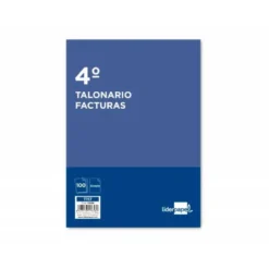 Talonario liderpapel facturas cuarto original t117 sin i.V.A.