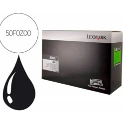 TAMBOR LEXMARK 50F0Z00 NEGRO 60000 PAGINAS