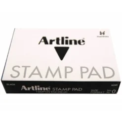Tampon artline nº1 negro 67x106 mm.