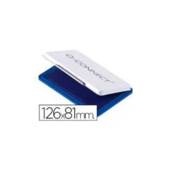 Tampon Q-Connect Nº 2 Color Azul 126x81mm