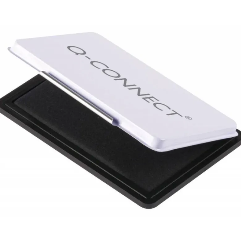 Tampon Q-Connect Nº 1 Color Negro 126x81mm