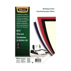 Tapa de Encuadernacion Carton Fellowes DIN A4 Color Negro 250 micras pack 100 uds