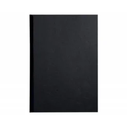 Tapa de Encuadernacion Carton Q connect Din A4 Negro 250gr pack 100 uds