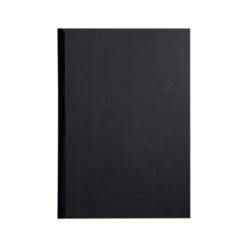 Tapa de Encuadernacion Carton Fellowes DIN A4 Color Negro 250 micras pack 50 uds