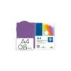 Tapa de Encuadernacion Ondulada Polipropileno Liderpapel DIN A4 Violeta 0.8mm pack 50 uds