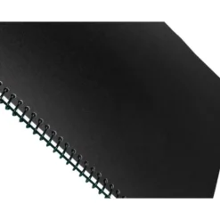 Tapa de Encuadernacion Polipropileno Liderpapel DIN A4 Negra 0.5mm pack 100 uds