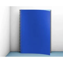 Tapa de Encuadernacion Polipropileno Liderpapel DIN A4 Azul 0.8mm pack 50 uds