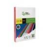 Tapa de Encuadernacion Polipropileno Liderpapel DIN A4 Color Rojo 0,5 mm pack 100 uds