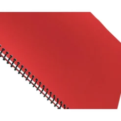 Tapa de Encuadernacion Polipropileno Liderpapel DIN A4 Color Rojo 0,5 mm pack 100 uds