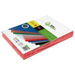 Tapa de Encuadernacion Polipropileno Liderpapel DIN A4 Color Rojo 0,5 mm pack 100 uds
