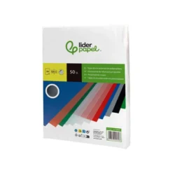 Tapa de Encuadernacion Polipropileno Liderpapel DIN A4 Transparente 0.8mm pack 50 uds