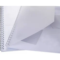 Tapa de Encuadernacion PVC Q connect Din A3 Incolora 200MC pack 100 uds