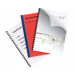 Tapa de Encuadernacion PVC Q connect Din A3 Incolora 150MC pack 100 uds