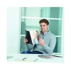 Tapa de Encuadernacion PVC Fellowes DIN A3 Color Transparente Cristal 200 micras pack 100 uds