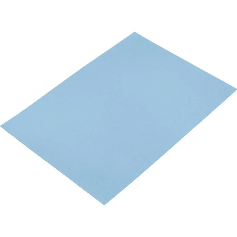 TAPA ENCUADERNACION LIDERPAPEL CARTON DIN A4 1 MM CELESTE PAQUETE DE 50 UNIDADES