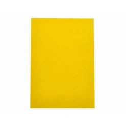 TAPA ENCUADERNACION LIDERPAPEL CARTON A4 0,9MM AMARILLO FLUOR PAQUETE DE 50 UNIDADES