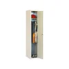 TAQUILLA METALICA SIMONLOCKER 1 PUERTA CON CERRADURA RESPIRADERO Y ETIQUETERO GRIS/GRIS 1800X500X300 MM